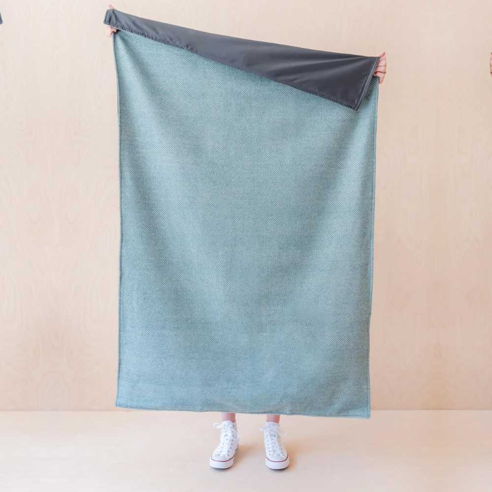 Recycled Wool Small Picnic Blanket - Merino & Me