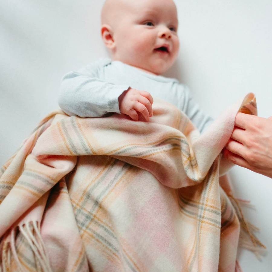 Lambswool Baby Blanket