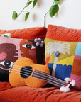Wool Hook Cushion | Ukelele