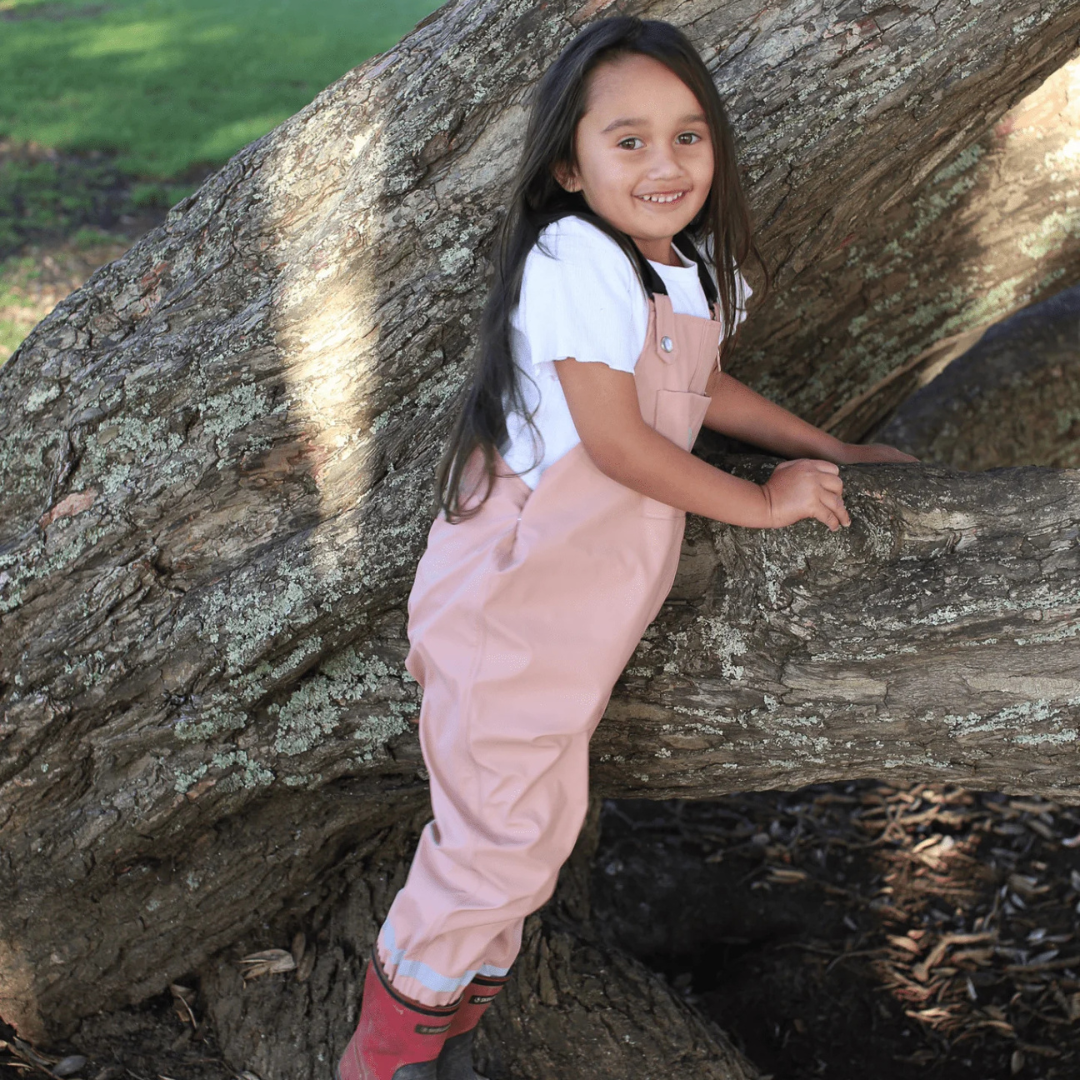 Waterproof Overalls | Blush