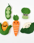 Finger Puppet Set | Vegetables