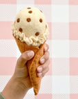 Felt Ice Cream Set | Waffle Cones and 9 Ice Cream Scoops