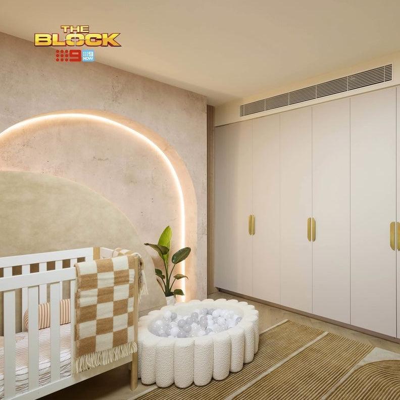 Checkerboard Blanket | Terra White