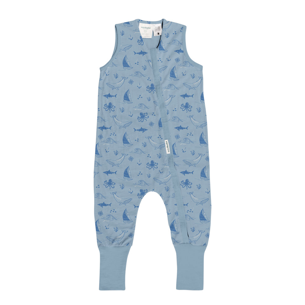Three Season Mid-Weight Sleep Suit | Glacier Sail Away