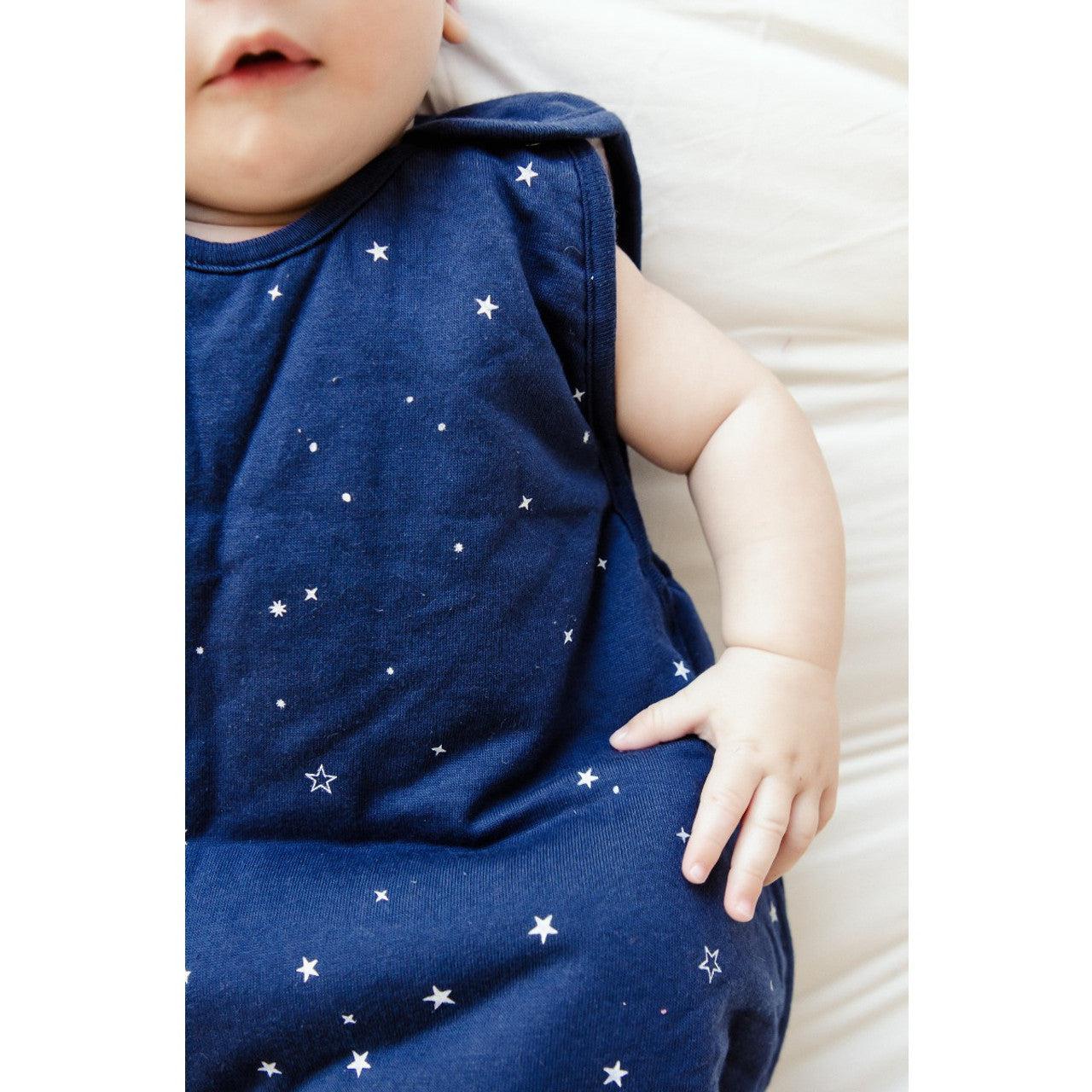 Three Season (Side Zip) Mid-Weight Sleep Sack | Tekapo Stars - Merino & Me