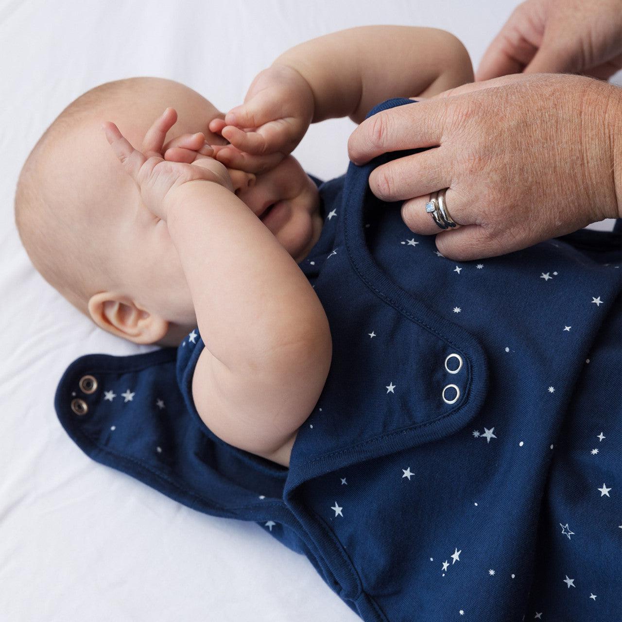 Three Season (Side Zip) Mid-Weight Sleep Sack | Tekapo Stars - Merino & Me