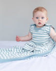 Three Season (Side Zip) Mid-Weight Sleep Sack | Tide Stripe