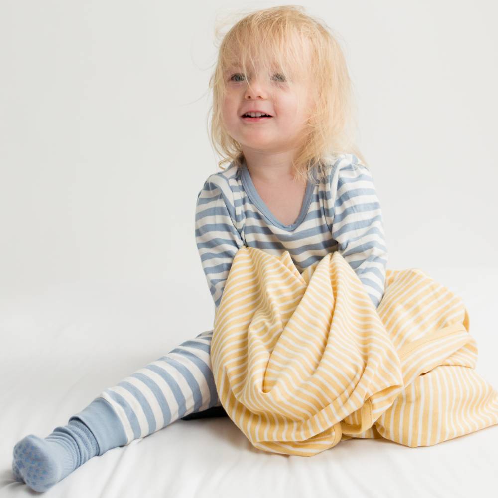 Winter Pyjama Set | Glacier Stripe