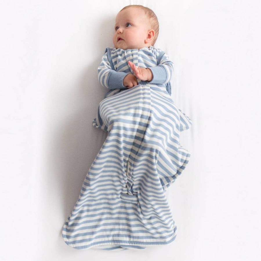 Three Season Mid-Weight Sleep Sack | Glacier Stripe