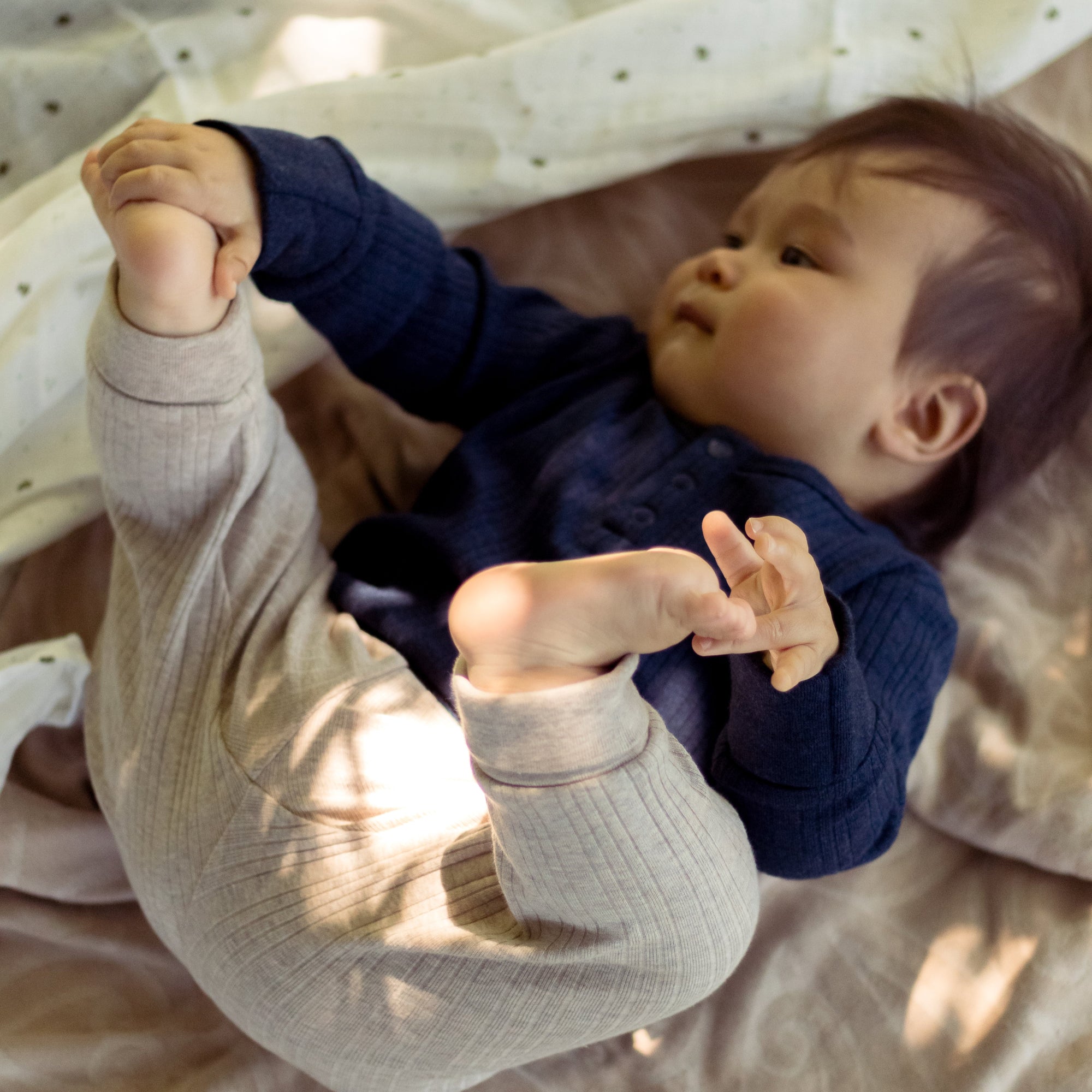 Long Sleeve Henley Top | Tekapo Marle