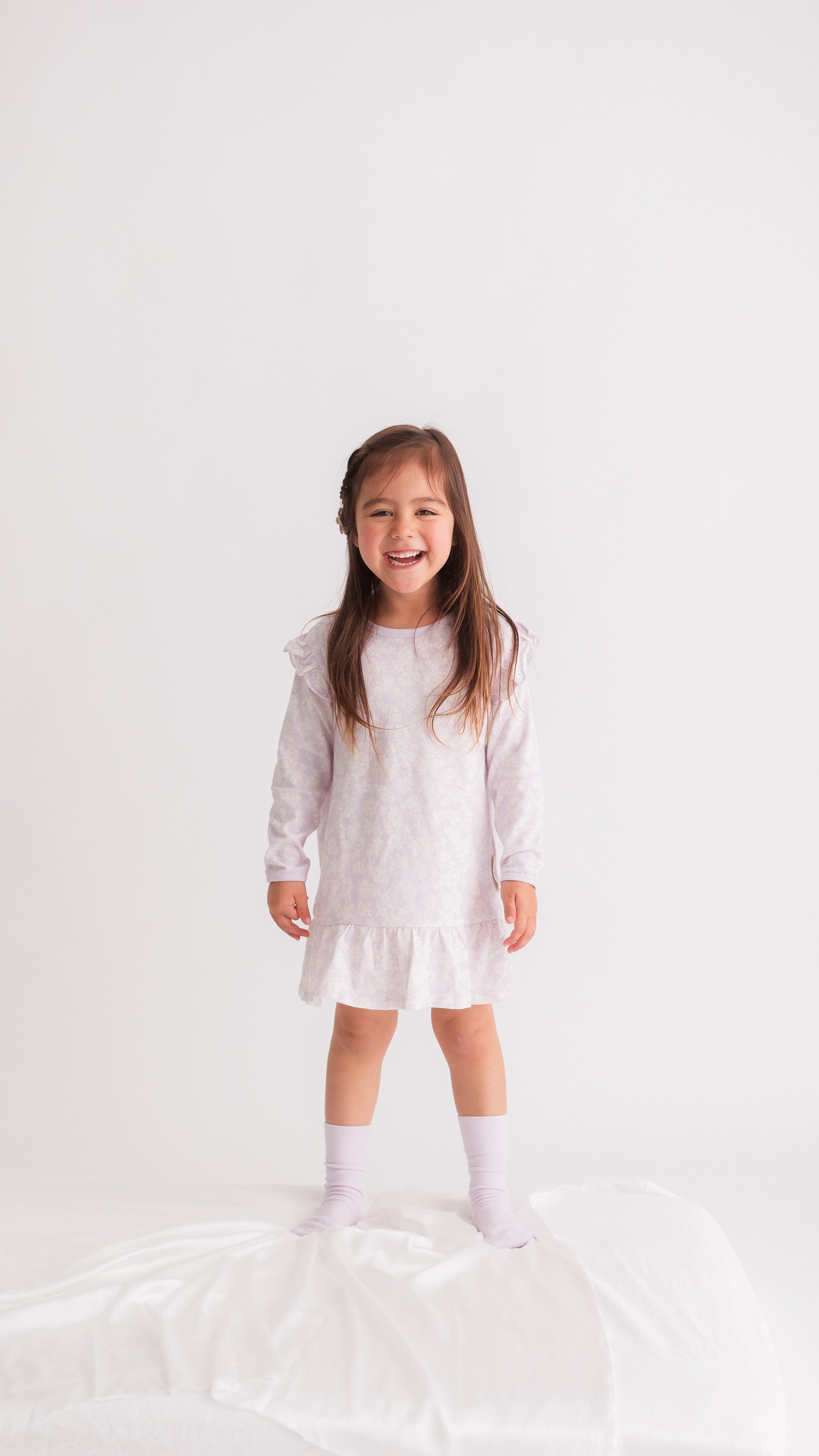 Winter Nightie | Mauve Manuka - Merino &amp; Me