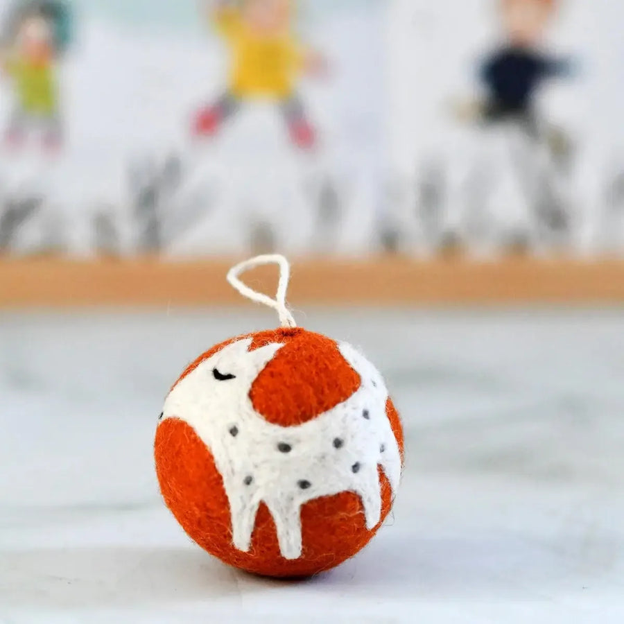 Deer Christmas Bauble