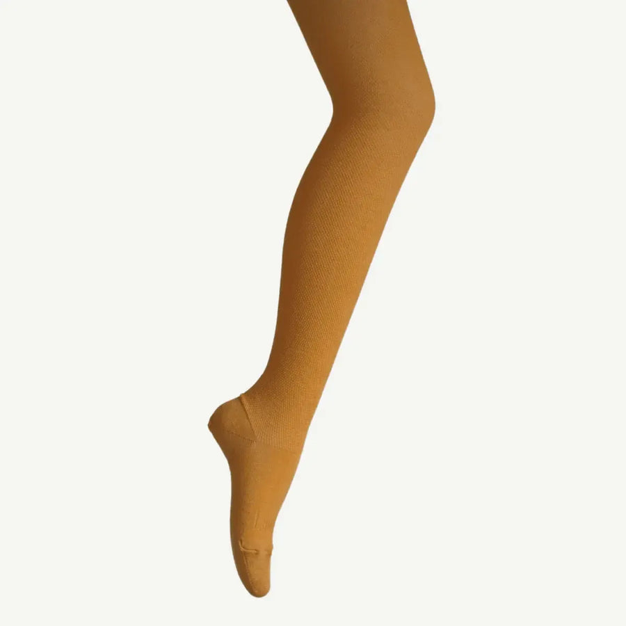 Ladies Merino Tights | Mustard
