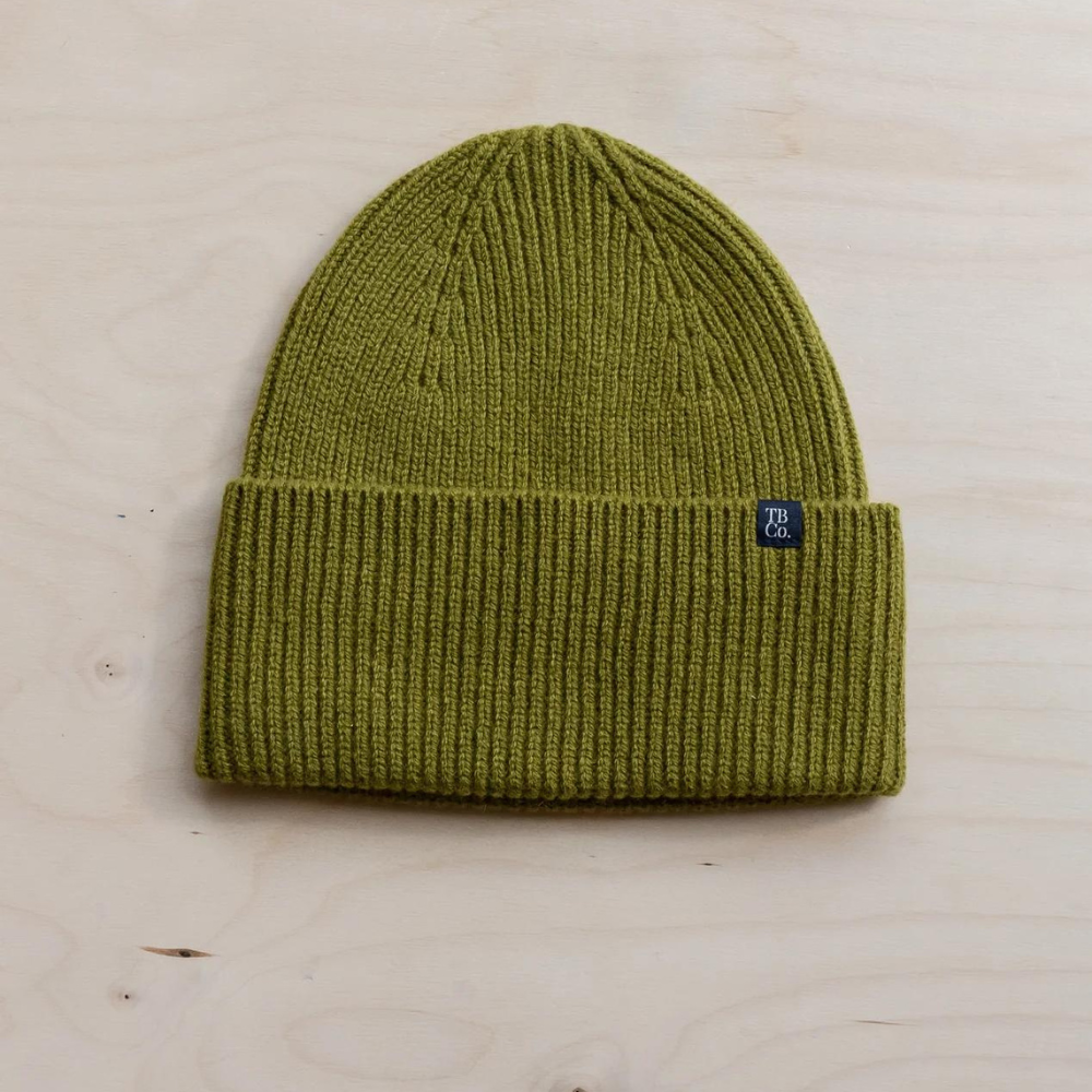 Cashmere & Merino Beanie | Olive - Merino & Me