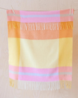 Lambswool Baby Blanket | Coral Block [PRE-ORDER]