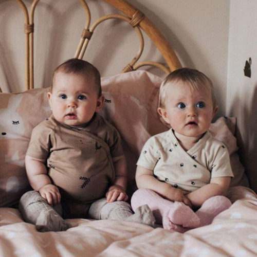 Baby &amp; Kids Tights | Oatmeal Cable - Merino &amp; Me