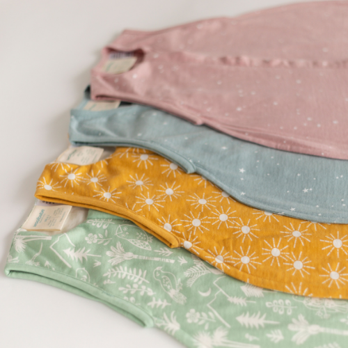 Summer Sleep Sack-Sleeping Bag-Woolbabe-3-24 Months-Dusk Stars-Merino & Me