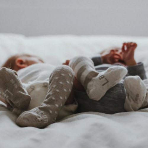 Baby & Kids Knee High Socks | Truffle - Merino & Me