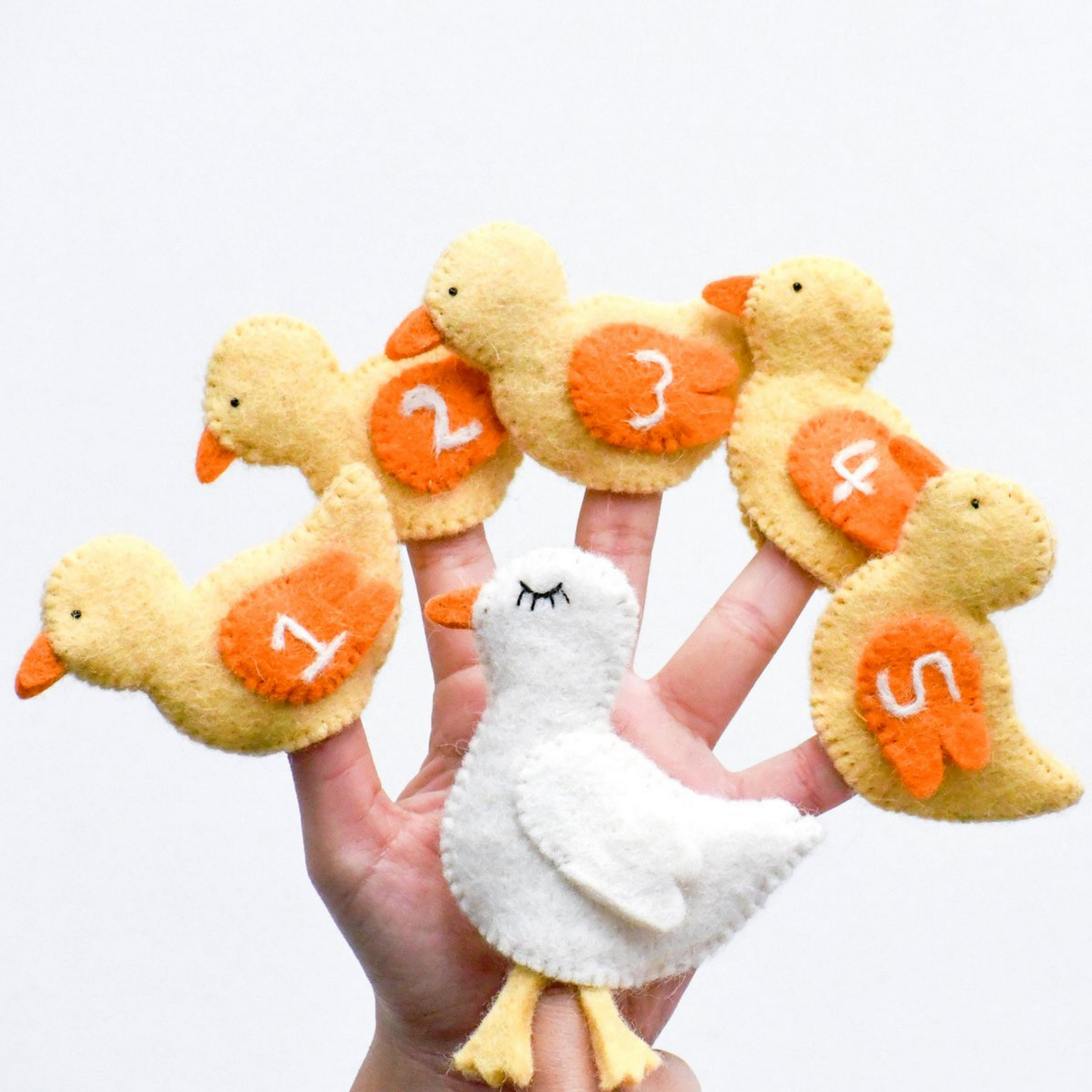 Finger Puppet Set | Five Little Ducks - Stina's Style