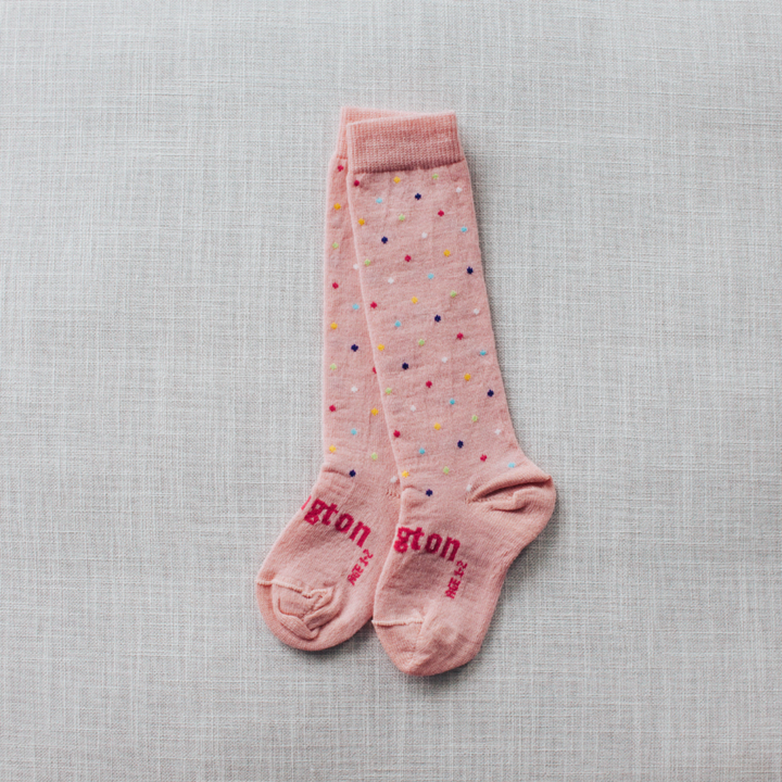 Hundreds & Thousands Baby Knee High Socks-Socks-Lamington-Merino & Me