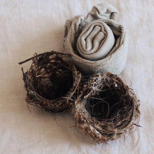 Baby & Kids Tights | Oatmeal Cable - Merino & Me