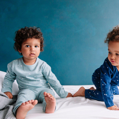 Winter Pyjama Set | Tide Stars - Merino & Me