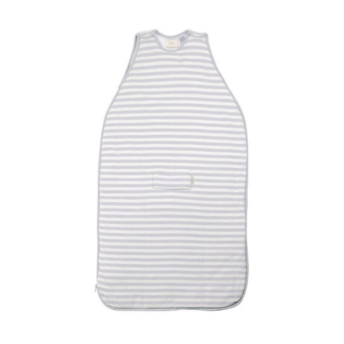 Mini Duvet Side Zip Sleep Sack-Sleeping Bag-Woolbabe-0-9 Months-Pebble Stripe-Merino & Me