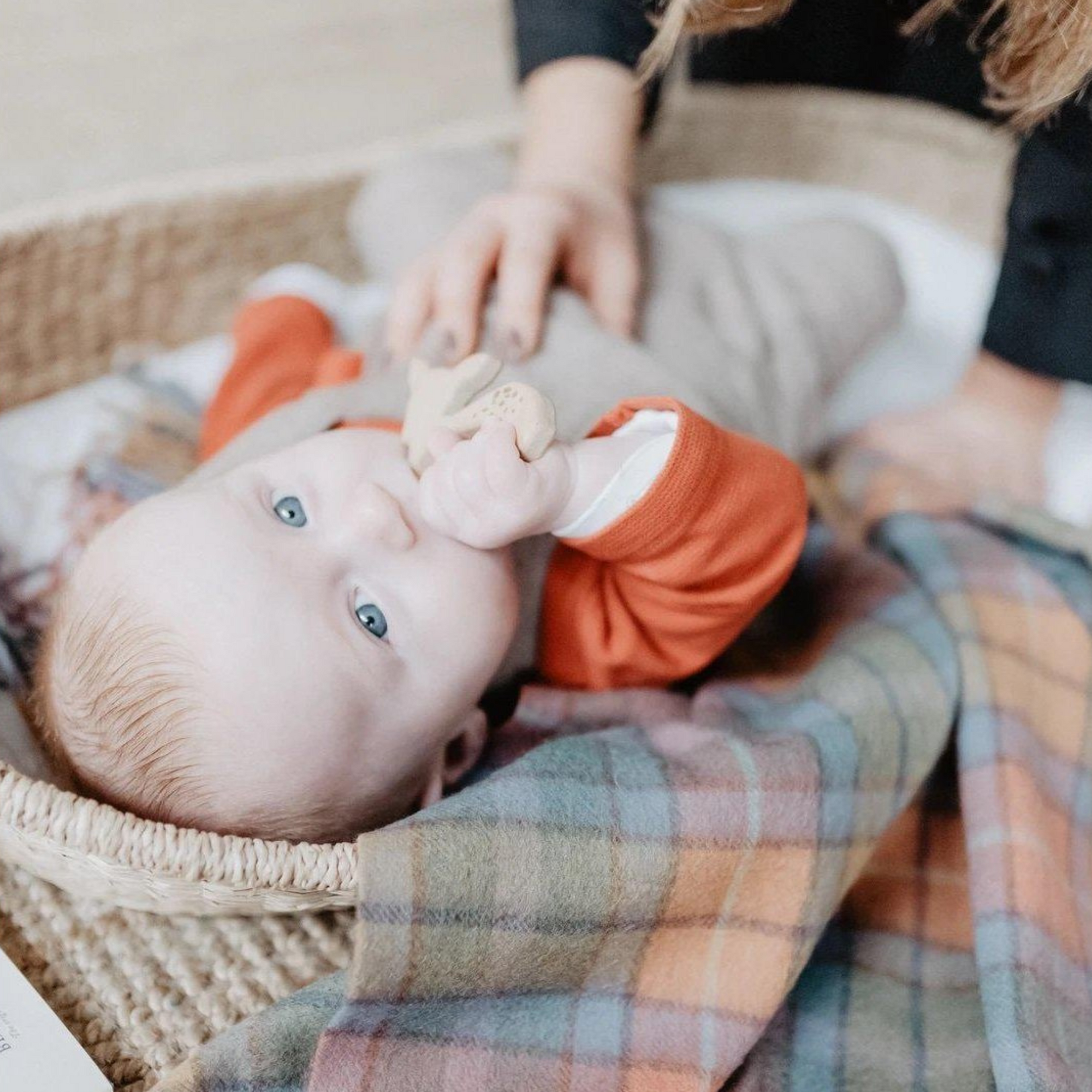 Lambswool Baby Blanket | Buchanan Antique Tartan - Merino & Me
