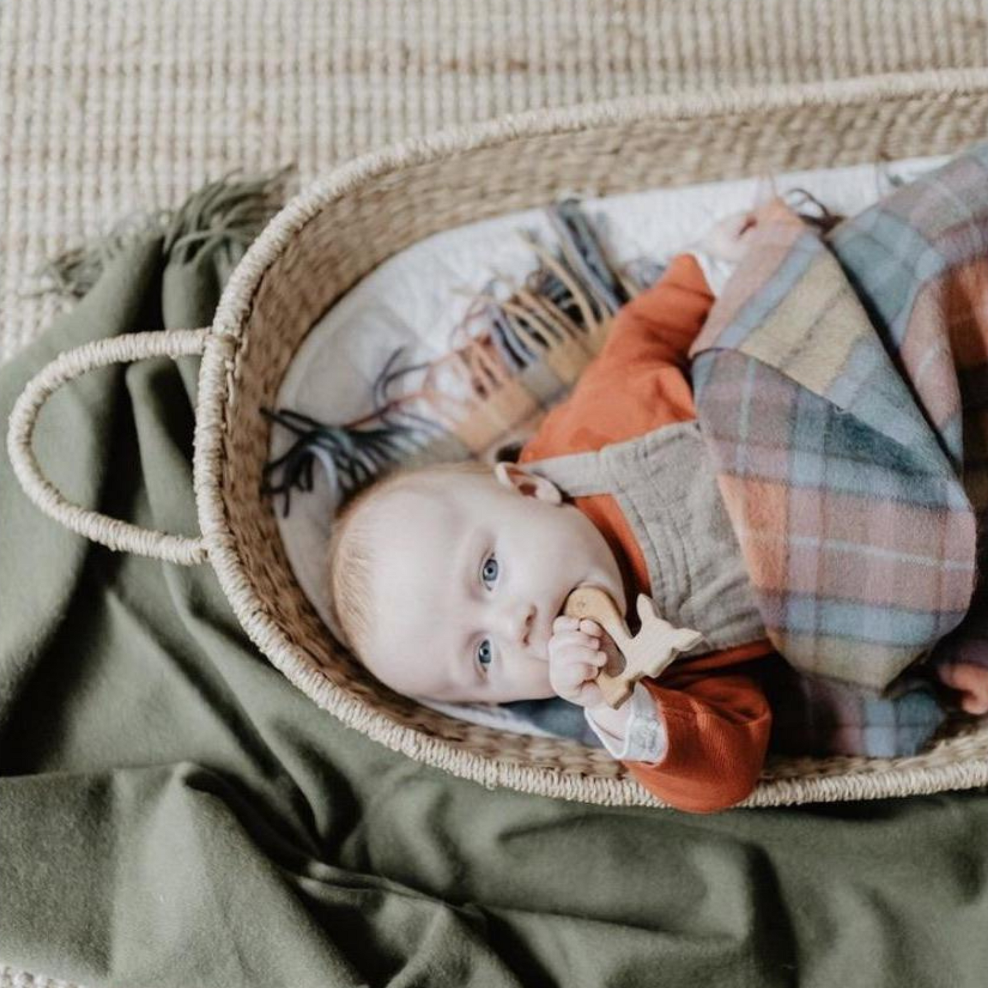 Lambswool Baby Blanket | Buchanan Antique Tartan - Merino & Me