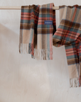 Lambswool Oversized Scarf-Scarves-The Tartan Blanket Co-OS-Stewart Dress Antique Tartan-Merino & Me