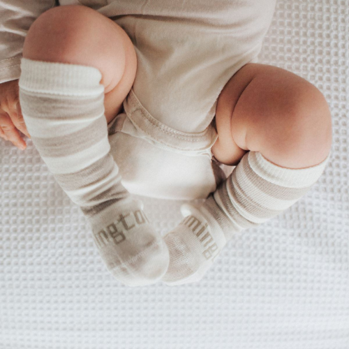 Dandelion Baby Knee High Socks-Socks-Lamington-Merino & Me