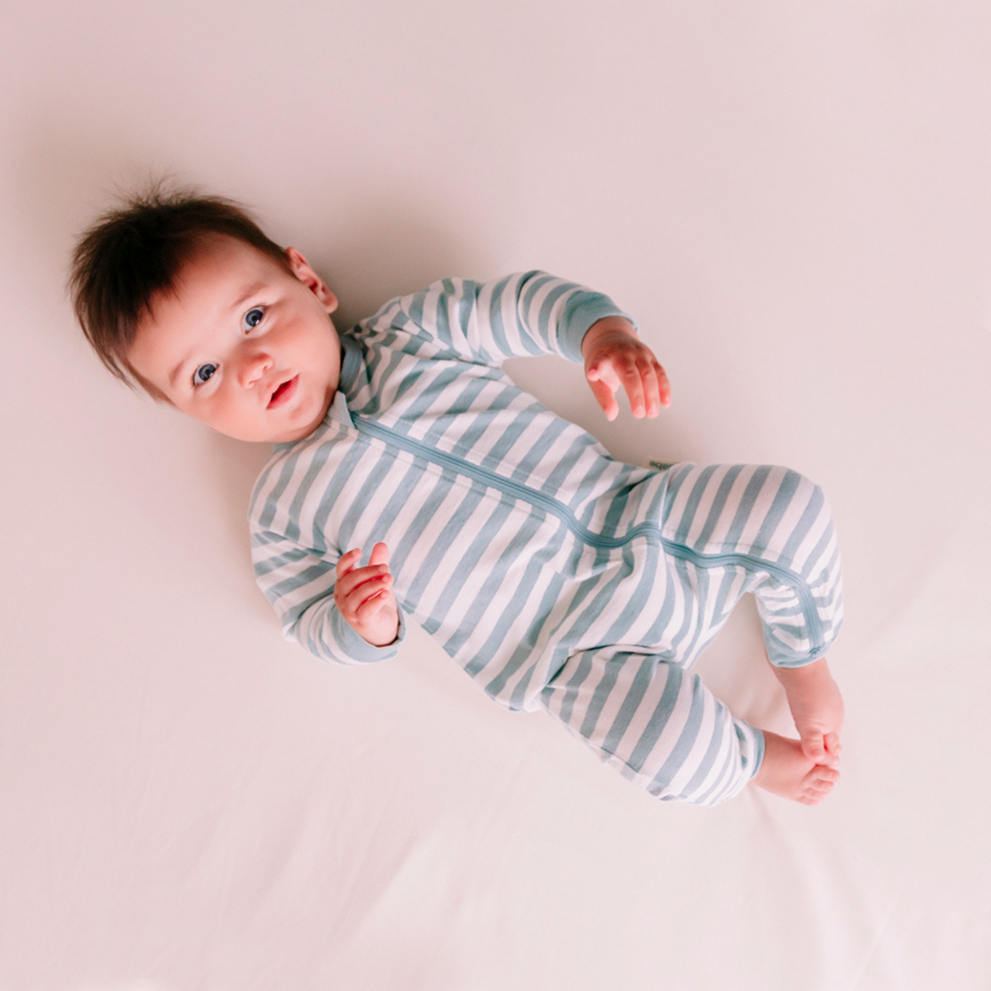 PJ Suit | Tide Stripe - Merino & Me