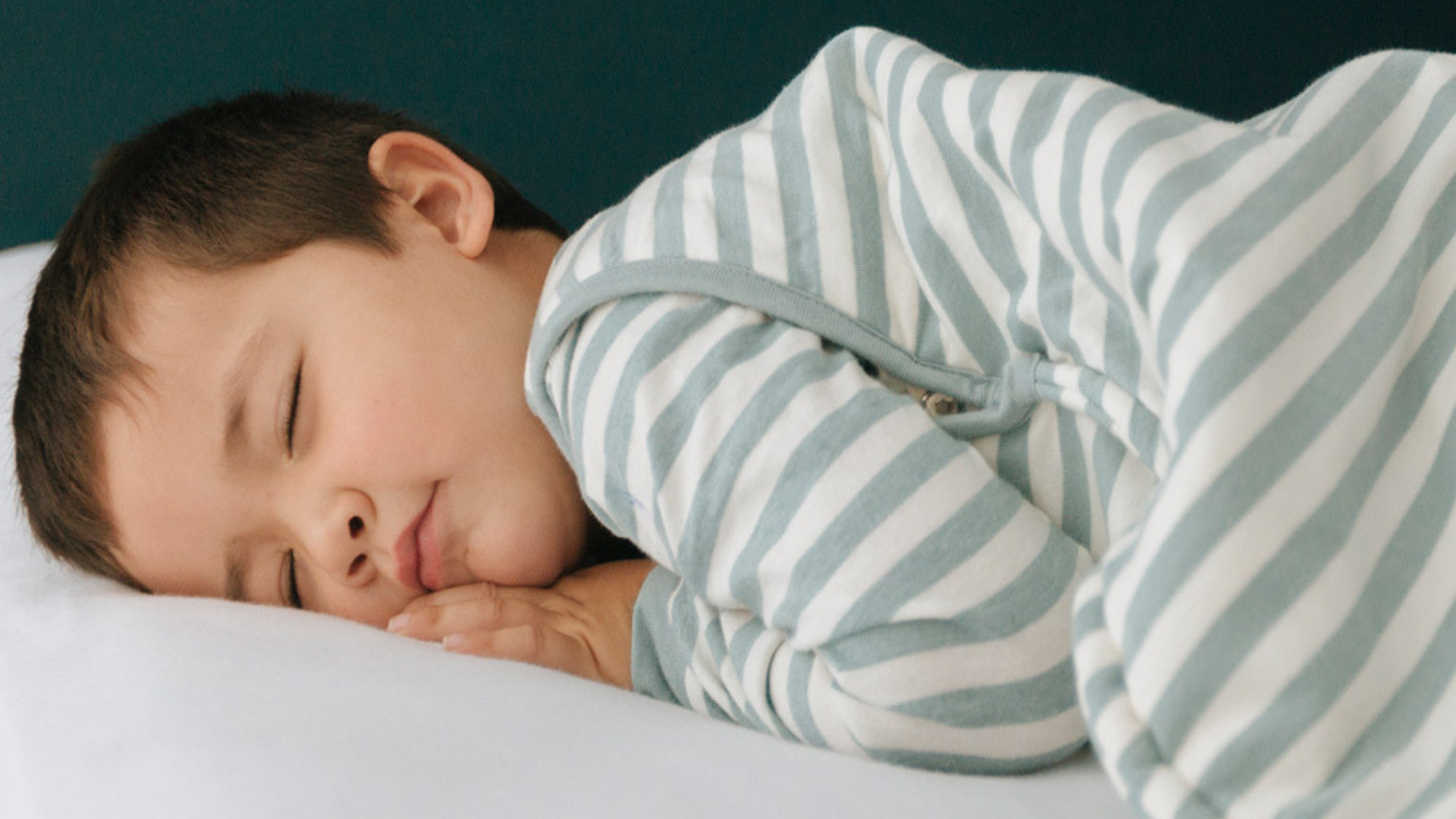 Duvet Sleep Sack | Tide Stripe - Merino & Me