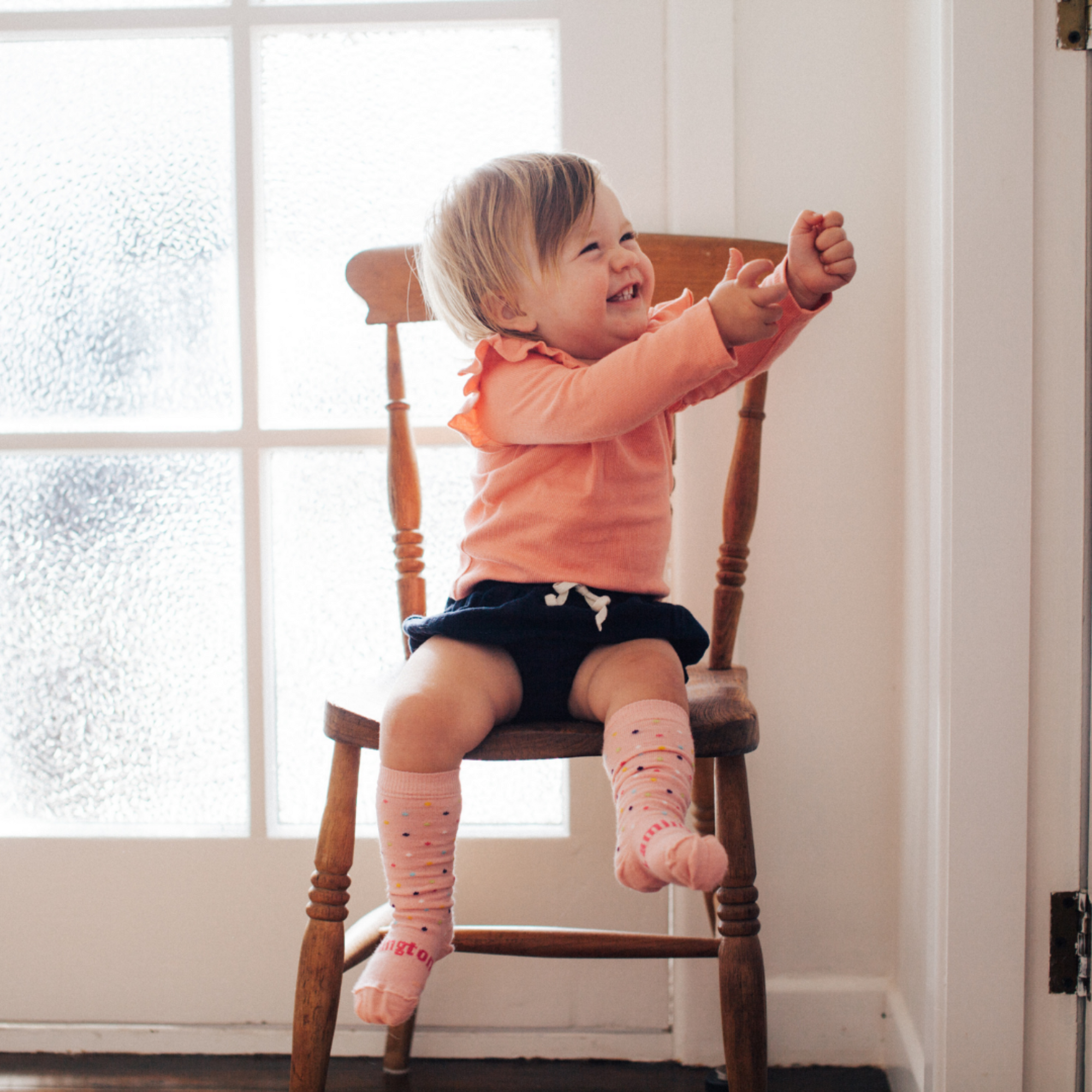 Baby & Kids Knee High Socks | Hundreds & Thousands - Merino & Me