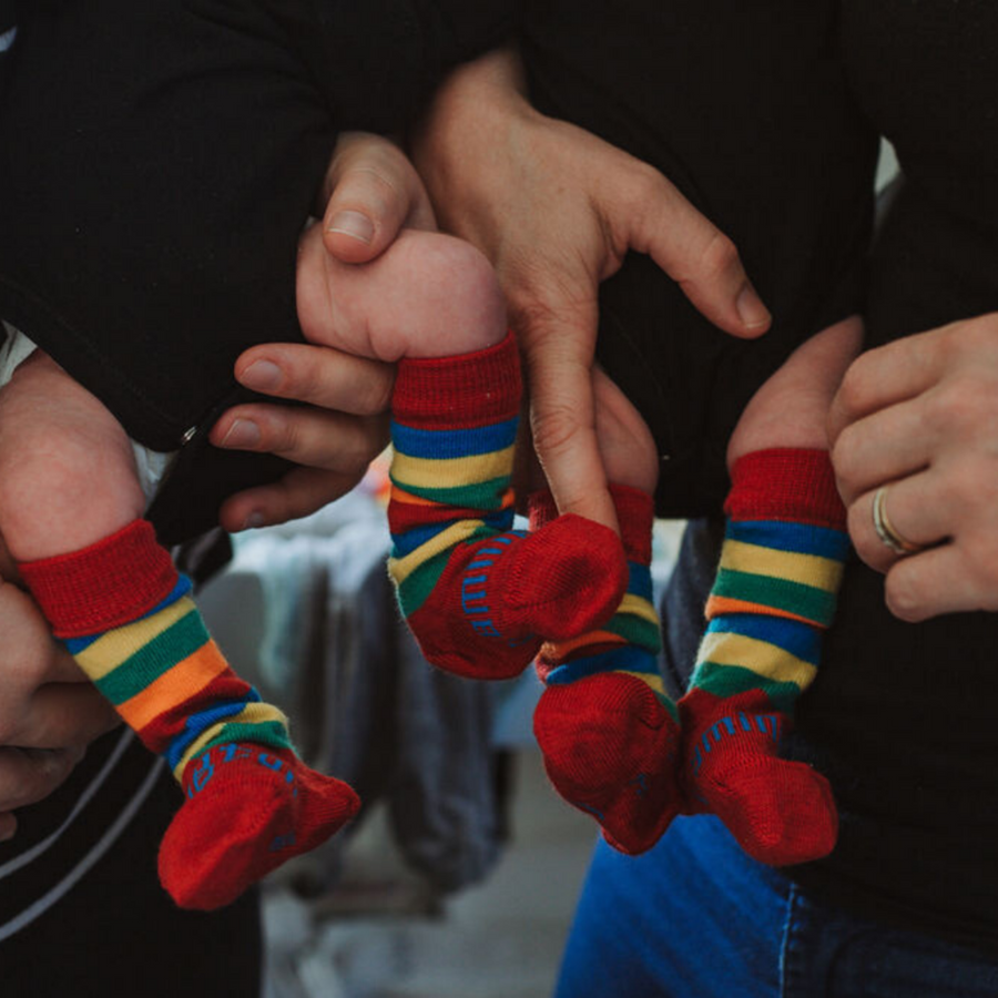 Scooter Baby & Kids Knee High Socks-Socks-Lamington-Merino & Me