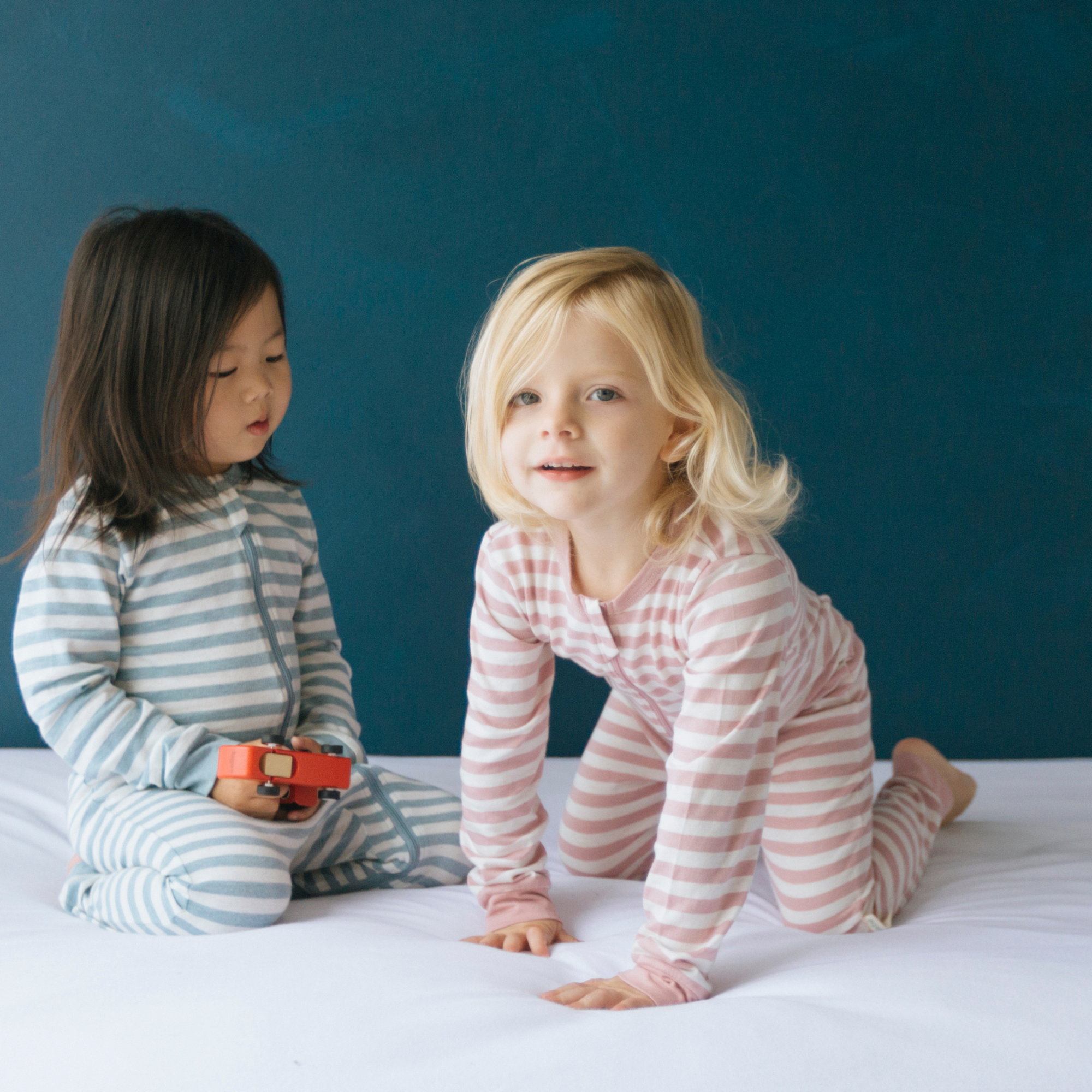 PJ Suit | Dusk Stripe - Merino & Me