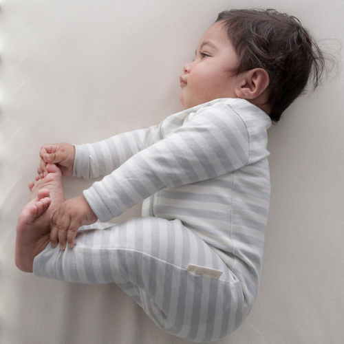 PJ Suit | Pebble Stripe - Merino & Me