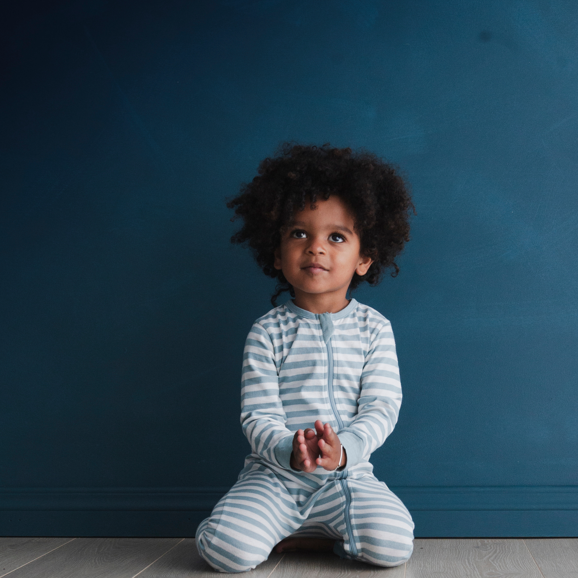 PJ Suit | Tide Stripe - Merino &amp; Me