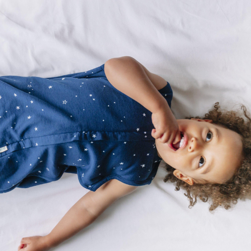 Three Season Mid-Weight Sleep Suit | Tekapo Stars - Merino &amp; Me