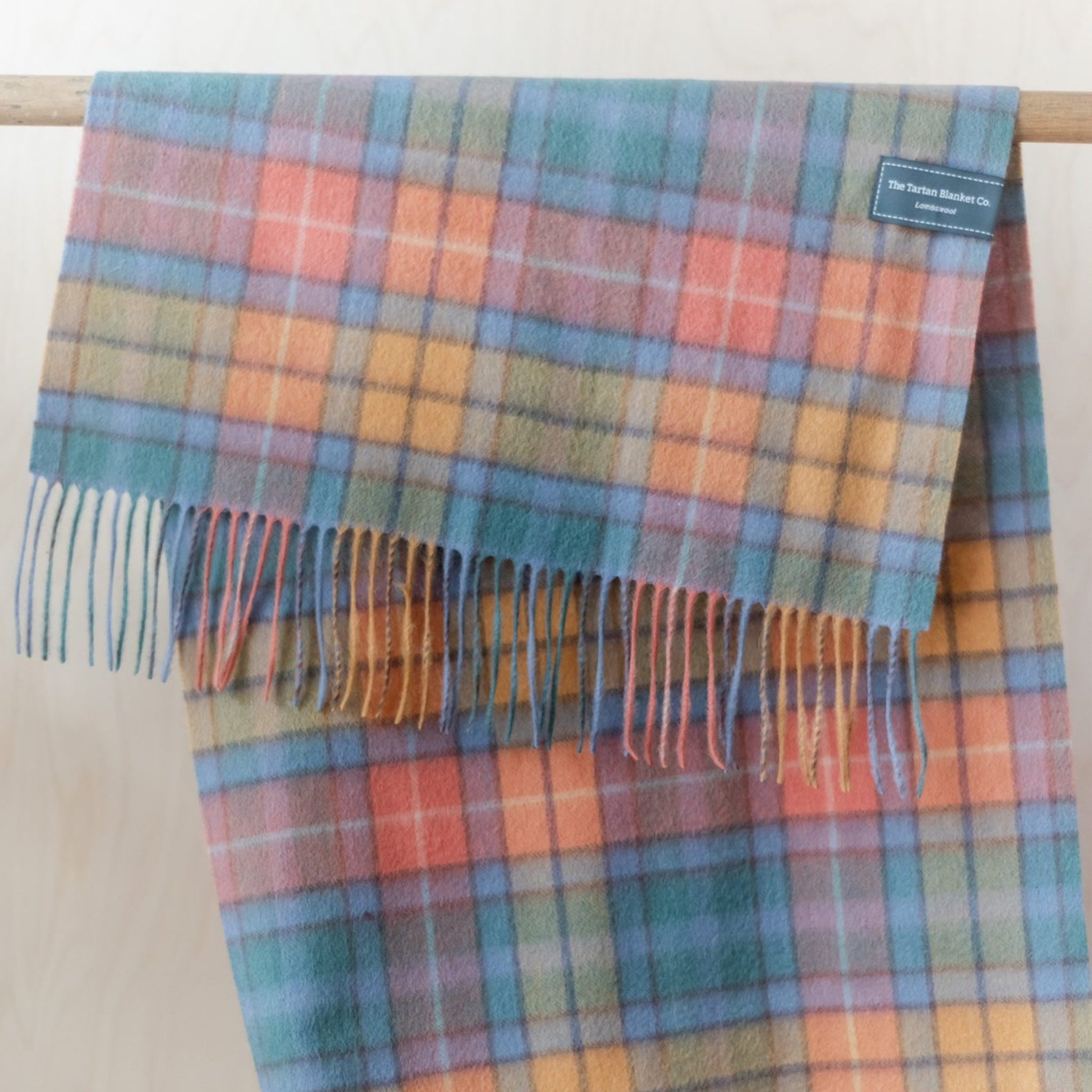 Lambswool Oversized Scarf | Buchanan Antique - Merino & Me