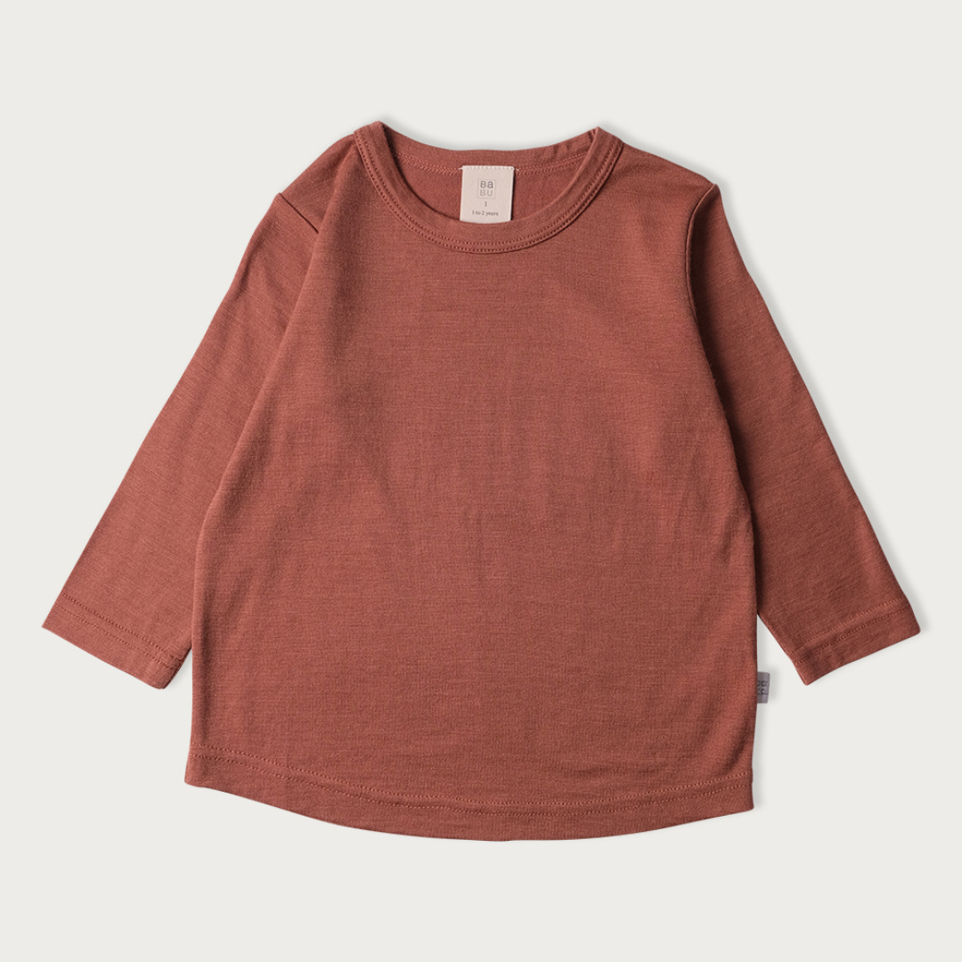 Merino Crew Neck Tee - Merino & Me
