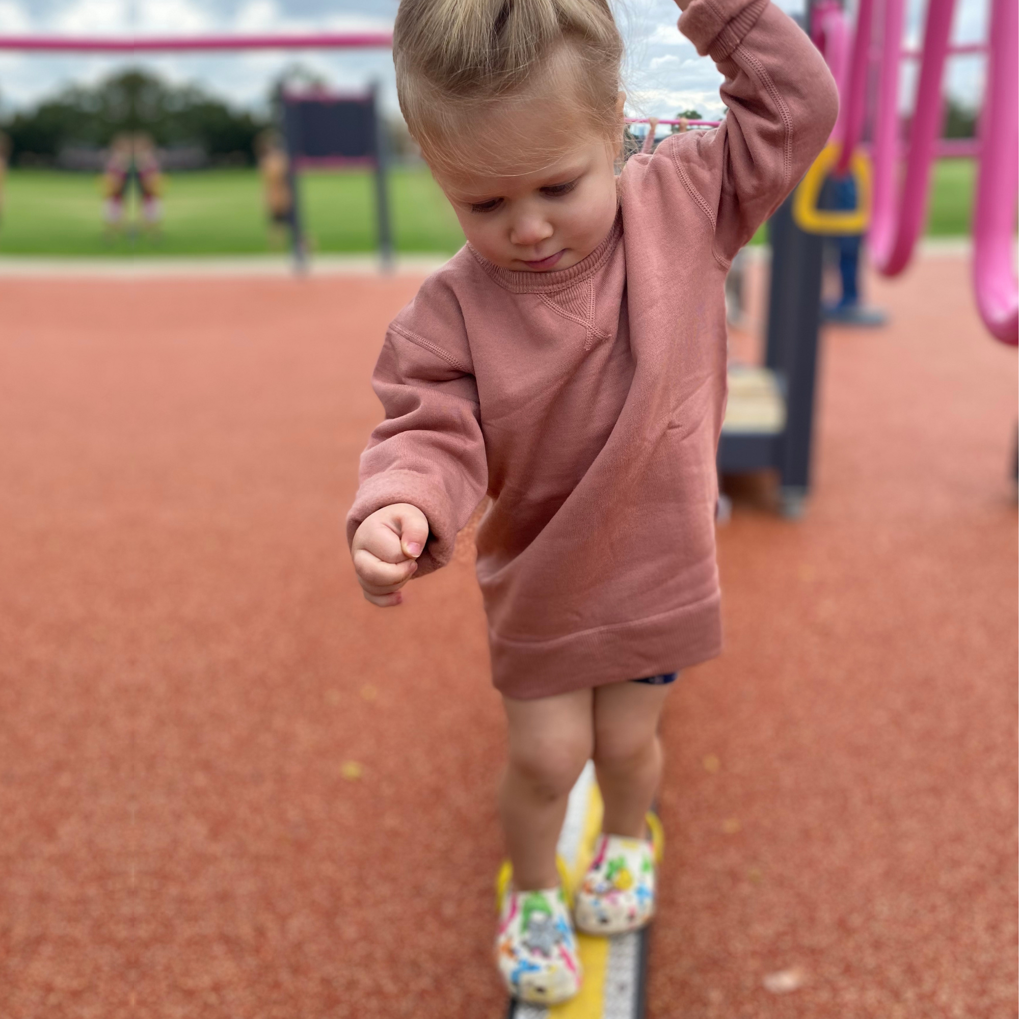 Merino Fleece Sweatshirt | Rose - Merino & Me