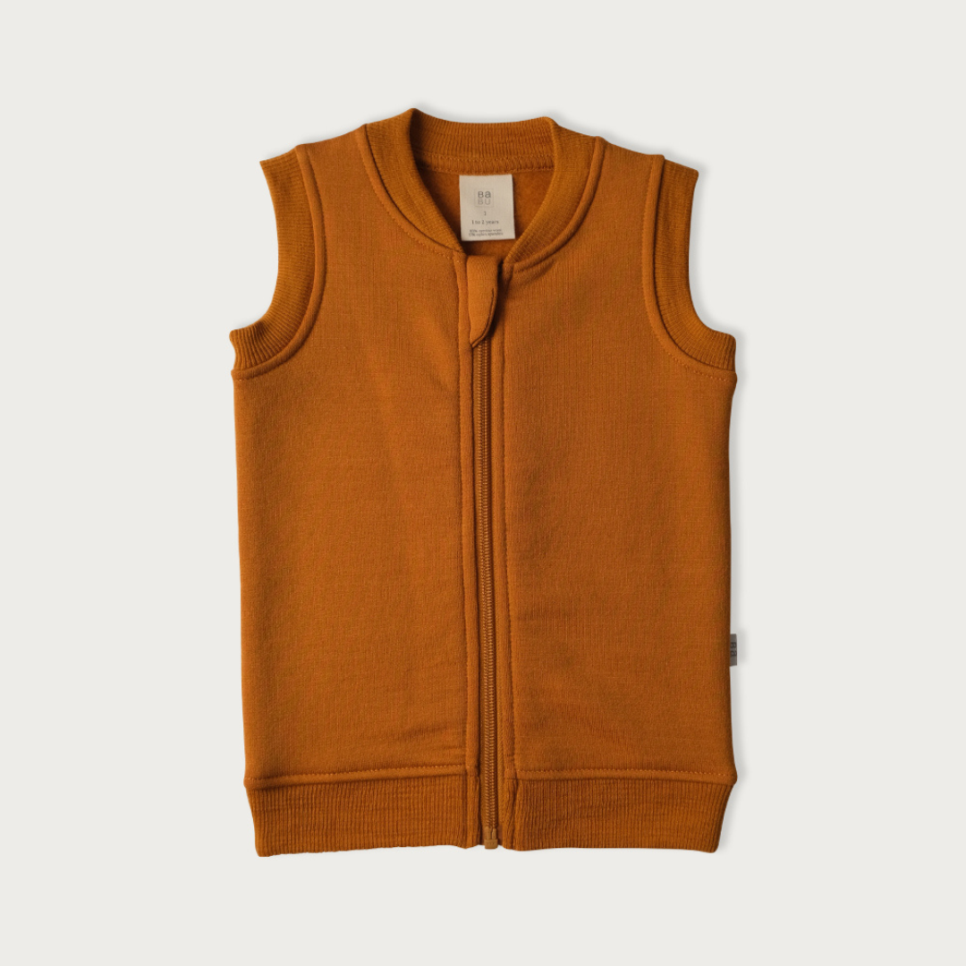 Merino Fleece Vest - Merino & Me