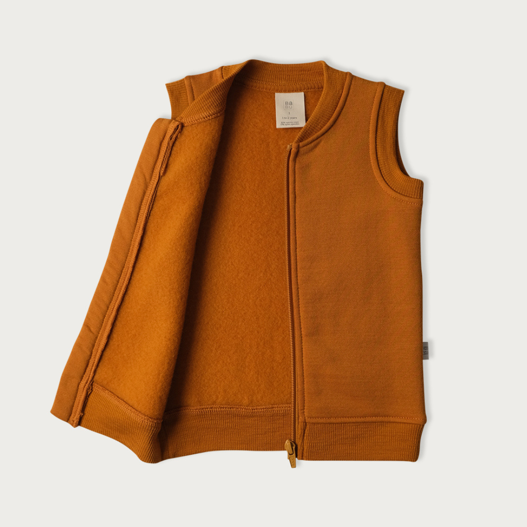 Merino Fleece Vest - Merino & Me