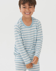 Merino Pyjama Set | Gumdrop Stripe