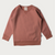Merino Fleece Sweatshirt | Rose - Merino & Me