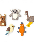 Australian Animals Finger Puppet Set-Decor-Tara Treasure-Merino & Me