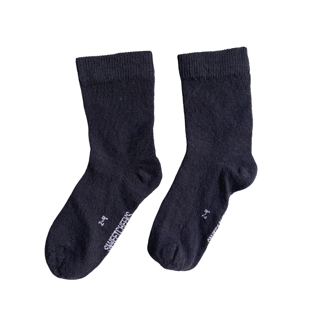 Crew Merino Socks | Navy - Merino & Me