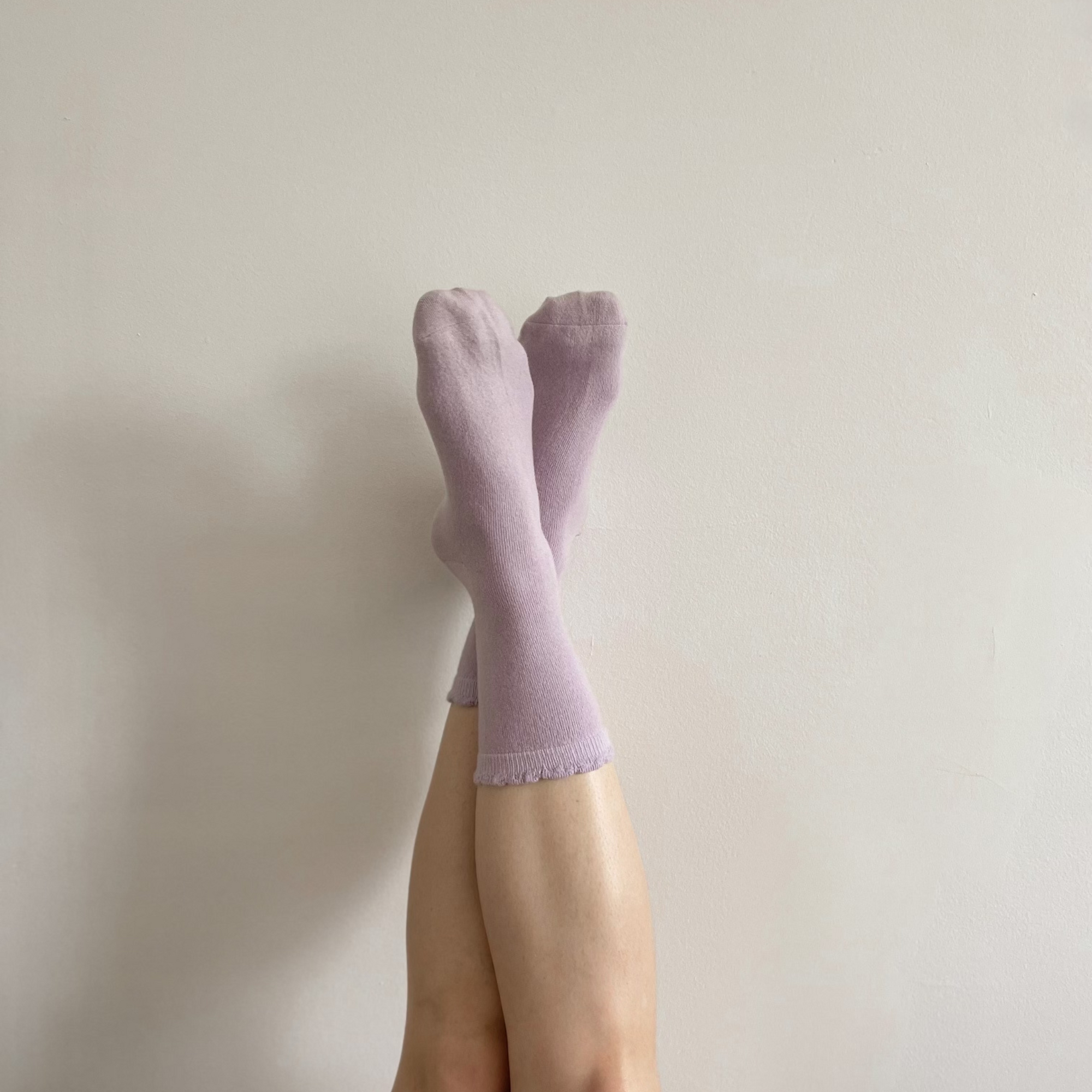 Adult Cashmere Socks | I Lilac You A Lot - Merino & Me