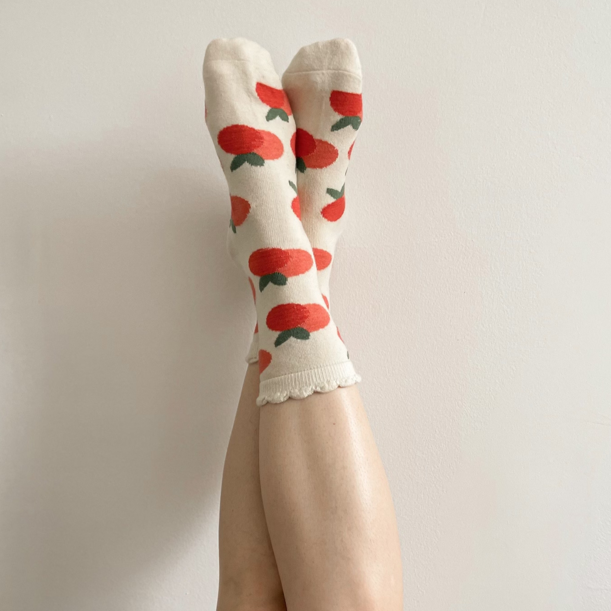 Adult Cashmere Socks | Peachy Keen - Merino & Me